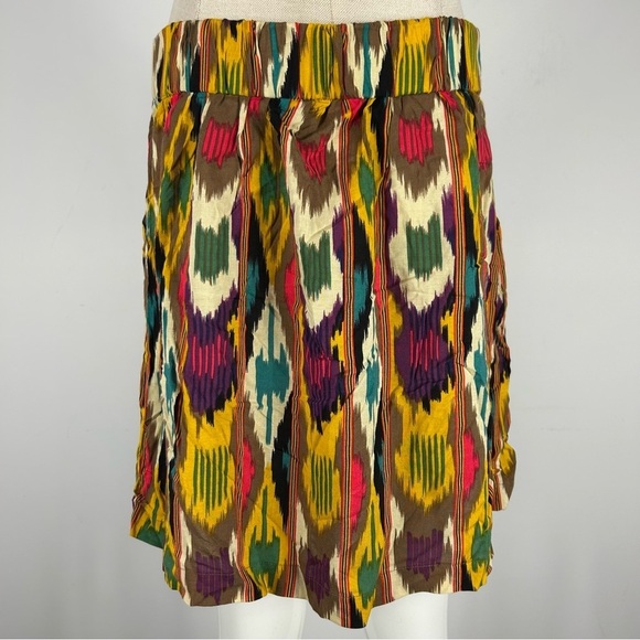 Cabi Colorful Patterned Women's Skirt L - Picture 4 of 9